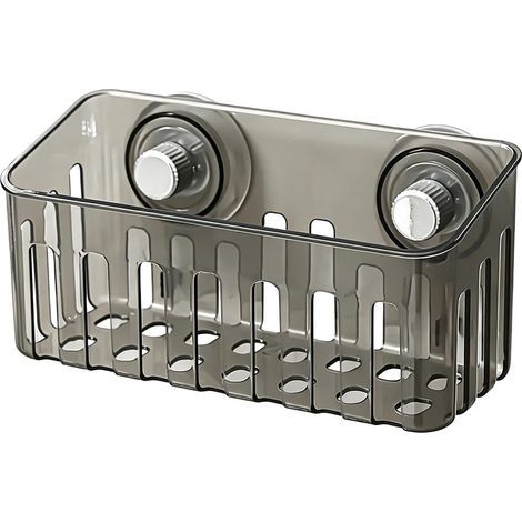 Porta spugna salvaspazio per lavello da cucina con ventose. Supporto a parete per spugna, spazzola e paglietta da bagno/doccia.
