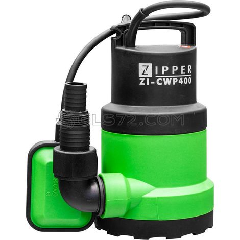 BOMBA SUMERGIBLE DE AGUAS LIMPIAS 400W ZIPPER ZI-CWP400 (1/4)