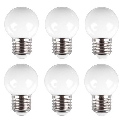 HQ-Power Lámpara LED, 0.6 W, 10 piezas, blanco cálido (1/2)