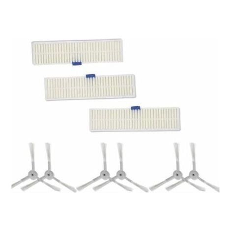 Accesorios para aspiradoras robot Explorer Series 20, 40, 50 y 60: Cepillo lateral, filtro HEPA, 6 cabezales de cepillo y 3 filtros - OTROS