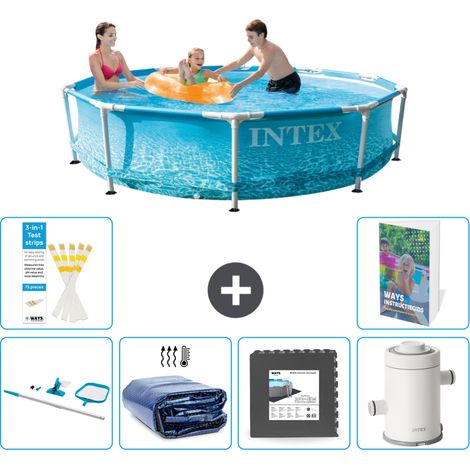 Frame Pool Rund - 305x76 cm - 7-teilig S43