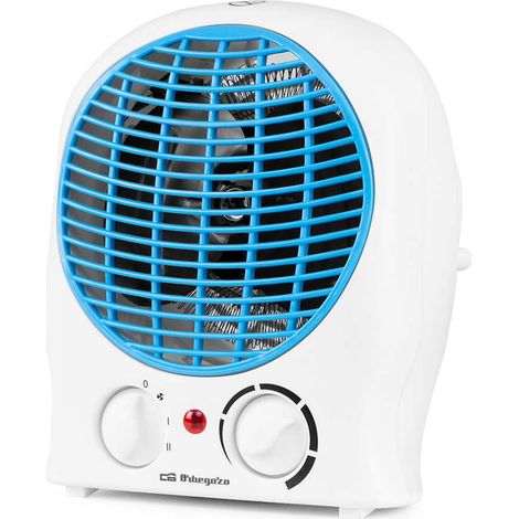 Calefactor Orbegozo FH 5525, control ajustable de temperatura, posición ventilador, 2 potencias, 2000 W (1/5)