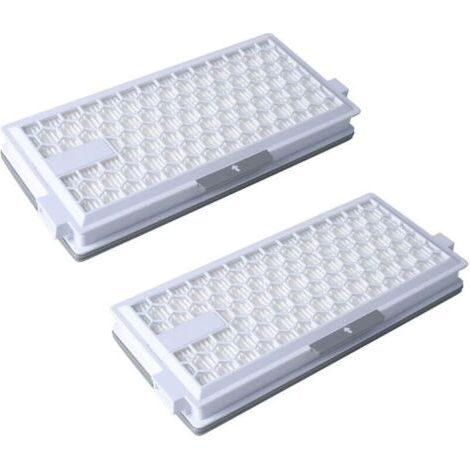 2 Pièce SF-HA50 Filtre HEPA Airclean 50 Compatible avec Mi-ele Series Complete C3 C2 Compact C1 C2 S8340 S6240 S5211 S8000 S6000 S5000 S4000 Aspirateur (1/4)