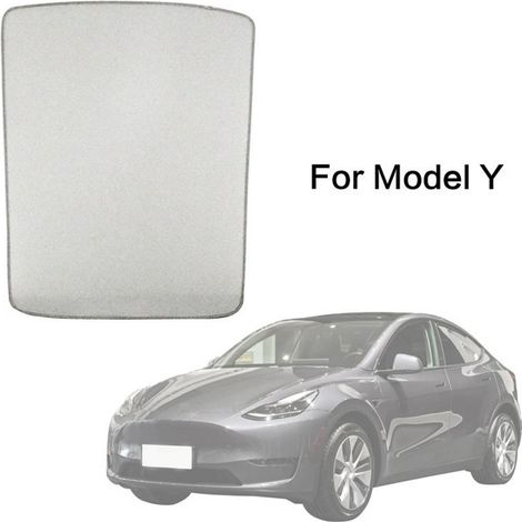 Sonnenschutz für Tesla Model Y 2021, inklusive Sonnenschutzblende, Sonnenschutz und Dachsonnenschutz. (1/5)