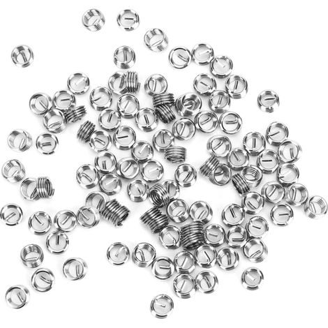 100 Pièces Écrous de Réduction Filetés Mâle-Femelle en Acier Inoxydable M4x0.71D pour Réparation et Fixation