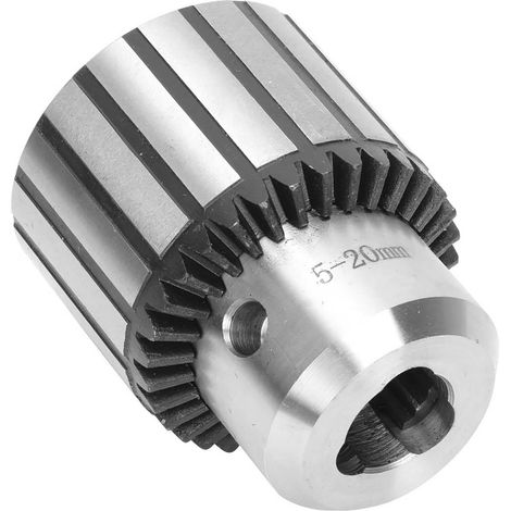 Mandrin de perçage puissant B22 5-20 mm avec coin pour tours CNC et perceuses d'établi pour le travail des métaux (1/5)