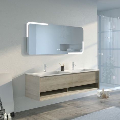 Meuble de salle de bain Portofino 1600 Scandinave (1/5)