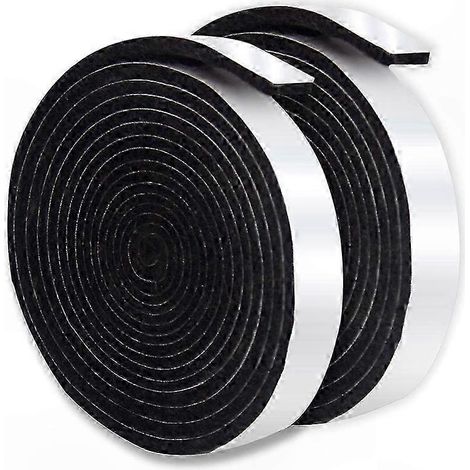 Ruban adhésif d'étanchéité pour grilles de barbecue résistant aux hautes températures, adapté aux barbecues et fumoirs, lot de 2. (1/5)