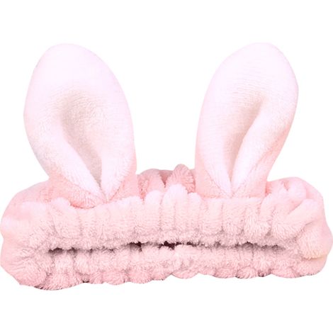 Diadema adorable para niñas, suave y elástica para el cabello, ideal para maquillarse, lavarse la cara, ducharse y para ir al spa. (1/5)