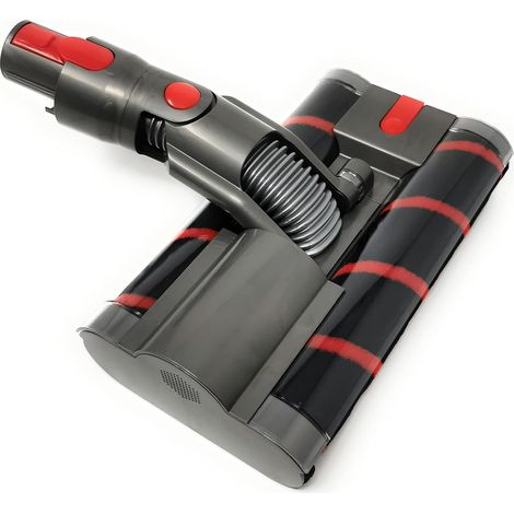 Cepillo turbo eléctrico con rodillo suave. Compatible con aspiradoras Dyson V7, V8, V10, V11 y V15. (1/5)