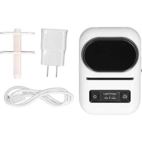 Imprimante d'étiquettes thermique portable Bluetooth pour vêtements, mini machine à étiquettes autocollantes 58 mm, prise US 100-240 V (1/5)