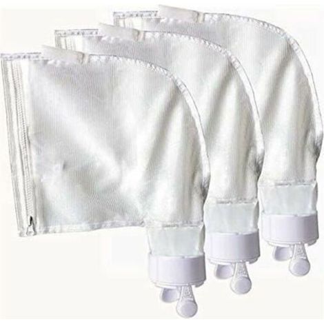3 replacement bags for Polaris 280/480, zippered nylon mesh, models K13 K16, durable quality. (1/4)