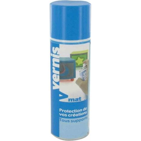 Vernis mat - CTOP - 250 ml - Aérosol - Facile à utiliser - Protection des créations