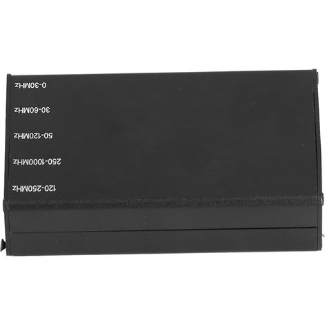 Boîtier de récepteur radio à bande complète en alliage d'aluminium pour récepteur ondes courtes à large bande (1/5)
