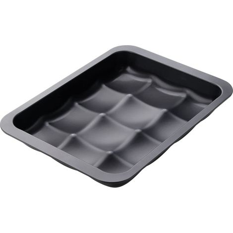 Zenker 6517 Teglia antiaderente per 12 panini dolci e salati Black Metallic (1/5)