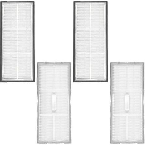 Lot de 4 filtres pour Roborock S7, Accessoires pour Roborock S7 Max Ultra, Pièces de rechange pour Roborock S7 pour Roborock S8/S8+/S8 Pro Ultra/S7/S7 Maxv/S7 Maxv Ultra/S7 Max Ultra/S7 Pro U (1/5)