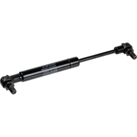 Actuador de resorte de gas de 195 mm y 50 N, carcasa MXM (1/3)