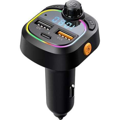 Neuer Auto-MP3-Bluetooth-Player, multifunktionaler Auto-MP3-Player mit zwei USB-Anschlüssen, Schnellladefunktion und vielfältigen Funktionen. (1/3)