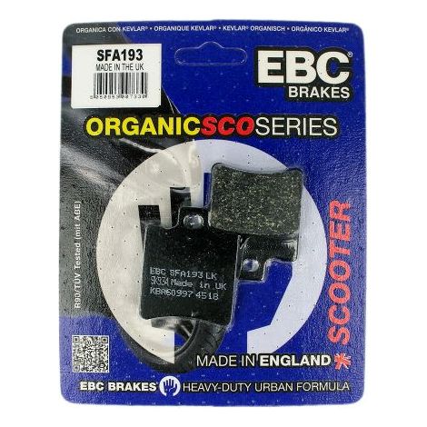 EBC Brakes Pastiglie Moto Anteriore SFA193 143HF Honda SFX Aprilia Scarabeo Benelli Velvet Piaggio MBK Yamaha (1/2)