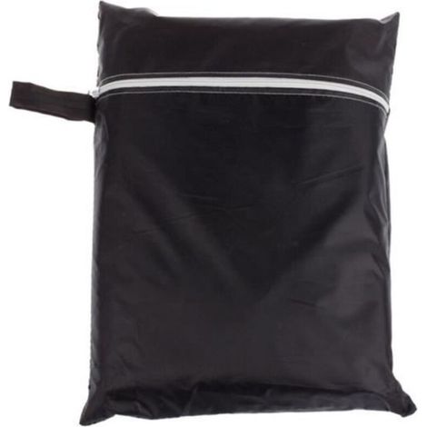 170 x 61 x 117 cm - Housse de protection imperméable noire pour barbecue extérieur, adaptée aux modèles à gaz, charbon ou électrique (1/5)