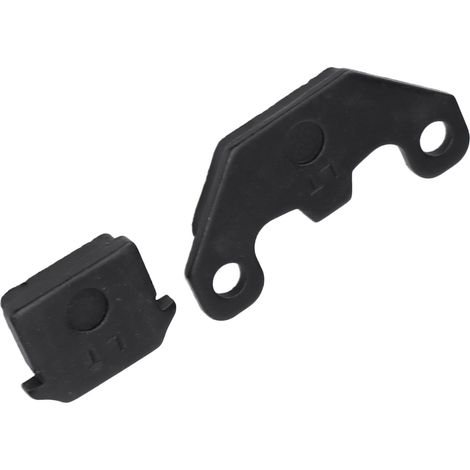 Satz mit 2 Bremsbelägen für Vorder- und Hinterachse für chinesische Motorräder, Quads und Pitbikes, Ersatz-Bremsscheibenbeläge, kompatibel mit ATVs und Dirtbikes (1/5)