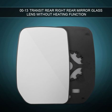 Right-hand side driver's side door/wing mirror glass for Ford Transit 2000-2013 (1/5)