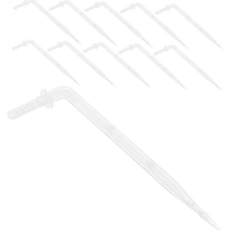 4 7mm Schlauchanschluss Pom Material 50 Stück mit Gebogenem