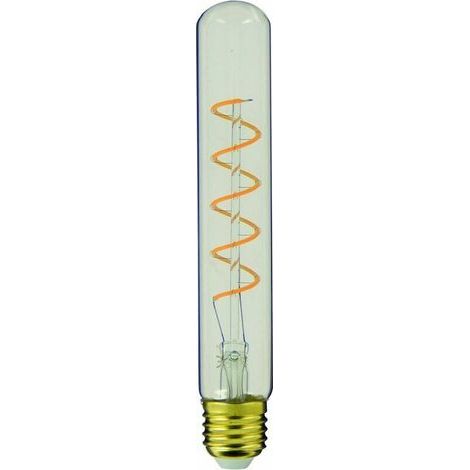 Ampoule LED E27 Vintage Tube T30 Culot E27 - Ampoule Vintage E27 LED Filament Angle D'Éclairage 320° - Ampoule Blanche 4W Équ (1/4)