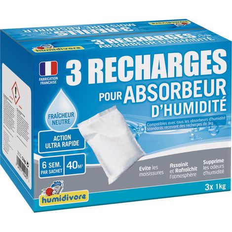 Humidivore Neutre Recharge 3x1kg Neutre - Humidivore