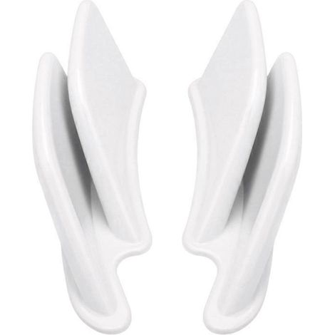Aileron arrière de moto, déflecteur de carénage et spoiler nu pour CFMOTO 450SR 450SRS 675SR 2022-2025 (Blanc) (1/5)