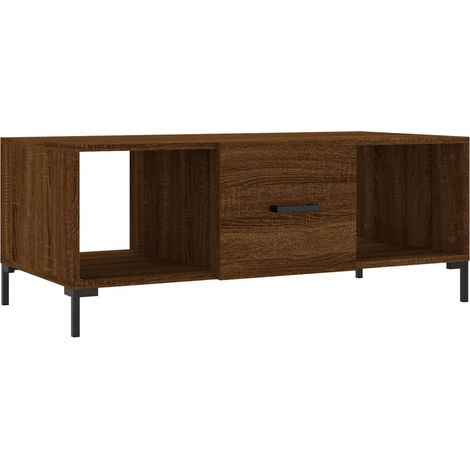 Maison Exclusive - Tavolino Salotto Rovere Marrone 102x50x40 cm Legno Multistrato