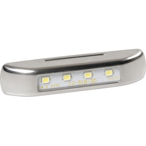 Luce decorativa - 4 Led - 12/24V - Arancio (1/3)