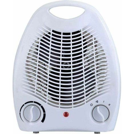 Calefactor de ventilador blanco de 2000 W
