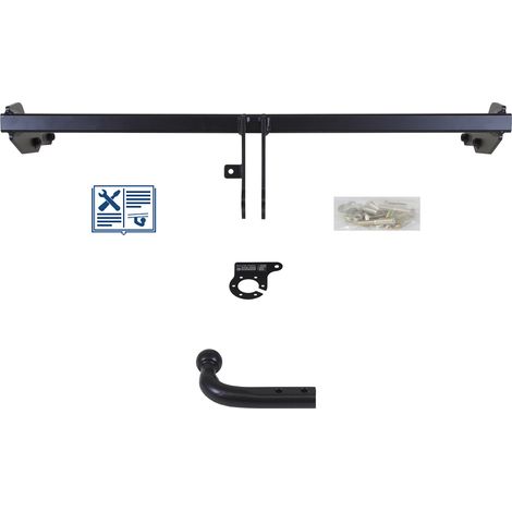 Attelage - Volkswagen POLO VI - 09/18-12/99 - col de cygne - AUTO-HAK - Faisceau universel 7 broches (1/2)