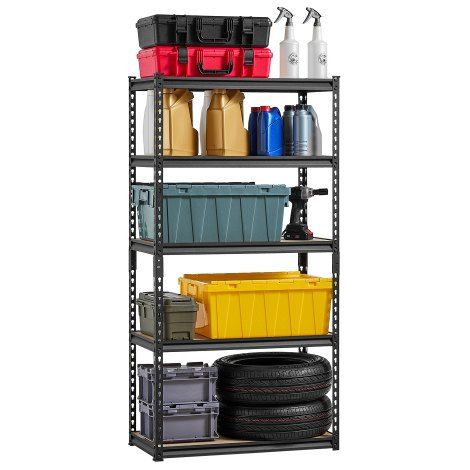 Étagère de Rangement - 907 kg Étagère de Garage Métallique à 5 (1/5)