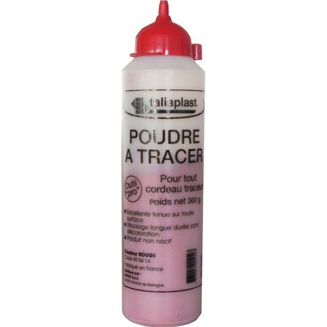 Poudre à tracer TALIAPLAST 360 g 3 couleurs