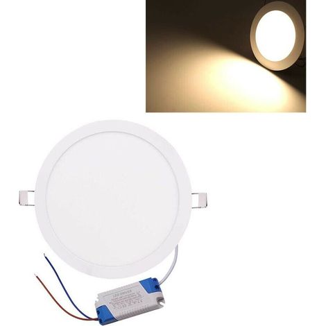 Pannello Led 20w Luce Calda Plafoniera Slim Incasso Faretto 20 Watt