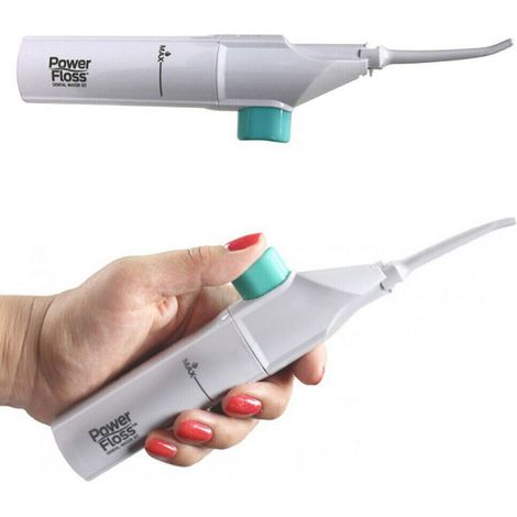 IDROPULSORE PULIZIA DENTI ORALE A GETTO D'ACQUA PER IGIENE DENTALE BOCCA