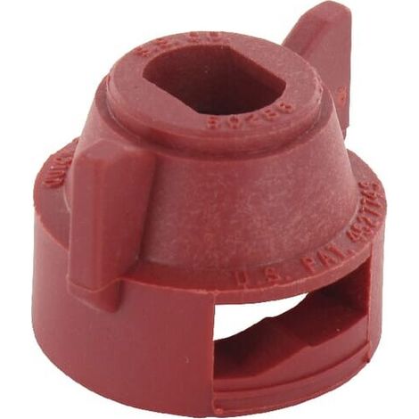 Tuerca de boquilla tipo bayoneta SW10 color rojo TeeJet TEEJET CP502863NY (1/2)