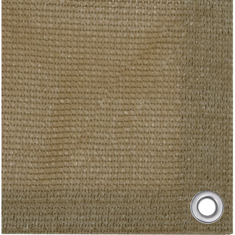 Maison Exclusive - Écran de balcon Taupe 90x500 cm PEHD (1/5)