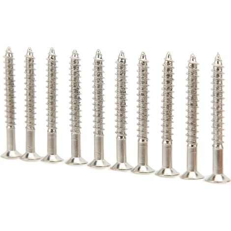 Vis de Fixation pour Manche de Guitare en Acier Inoxydable, Kit de Boulons pour Attache de Tête de Guitare (1/5)
