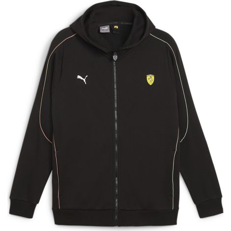 Sweat à capuche Puma FERRARI RACE pour homme, noir 62379701 r S (1/5)