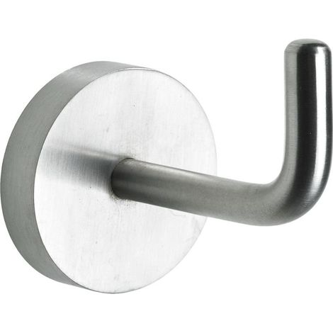 Hettich Mantelhaken 5,8 x 4,5 x 5,9 cm Edelstahl matt - 1 Stück Möbelbeschläge (1/2)
