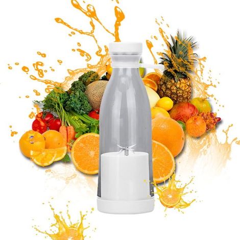 Presse-agrumes électrique de voyage, mug de randonnée, pique-nique, portable, 420 ml, pour jus de fruits et jus de fruits (1/5)
