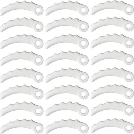 24 replacement plastic blades, replacement blades for 255 mm x 3.6 mm saw head, plastic blades for Makita 198426-9 (1/5)