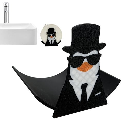 Toilet Roll Holder Bathroom Stand with Penguin Design Toilet