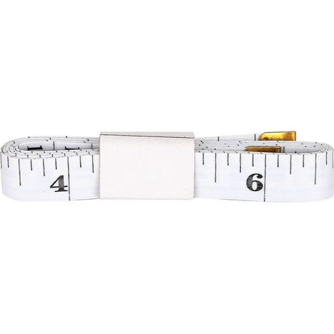 Mètre ruban souple de 150 cm/60 pouces, en plastique PVC, pour mesurer le tour de poitrine/de taille. (1/5)