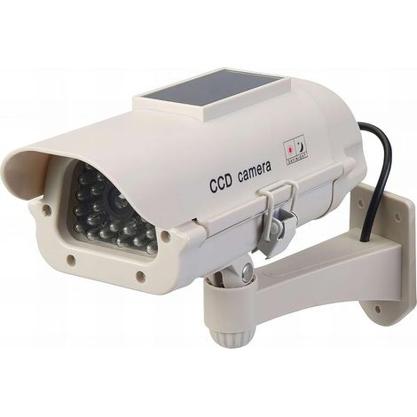 Caméra de simulation Caméra de simulation solaire Caméra de Surveillance factice Solaire avec LED (1/5)
