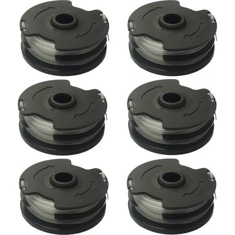 Bobine de fil pour Parkside PRTA 20-Li A1 / B2 / C3 Bobines de Fil de Rechange pour débroussailleuse sans fil LIDL Parkside PRTA 20-Li A1 / B2 / C3, PRT 300 A1, PRT 550 A1 / A3 (6pcs) (1/5)
