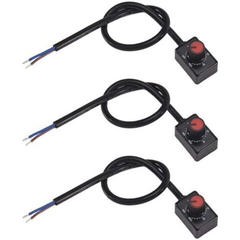 Gradateur LED PWM Passif Bouton DC 0-10V pour Variateur d'Intensité Lumineuse 3 Pièces (1/4)